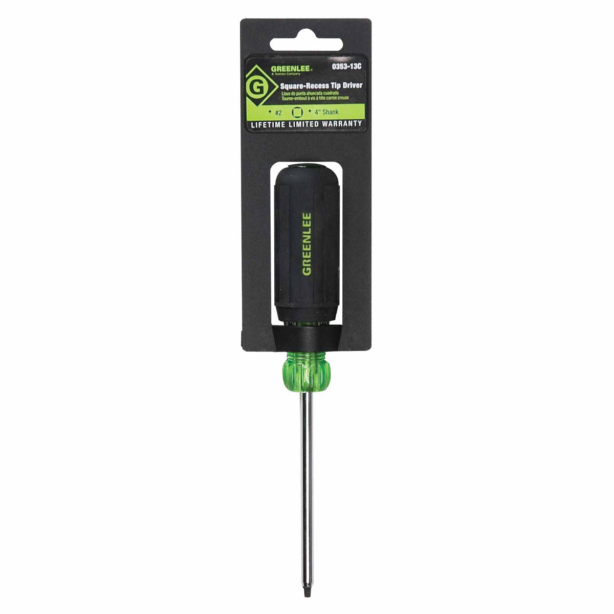 Greenlee 0353-13C Square-Recess Tip Driver #2 x 4″ on Sale