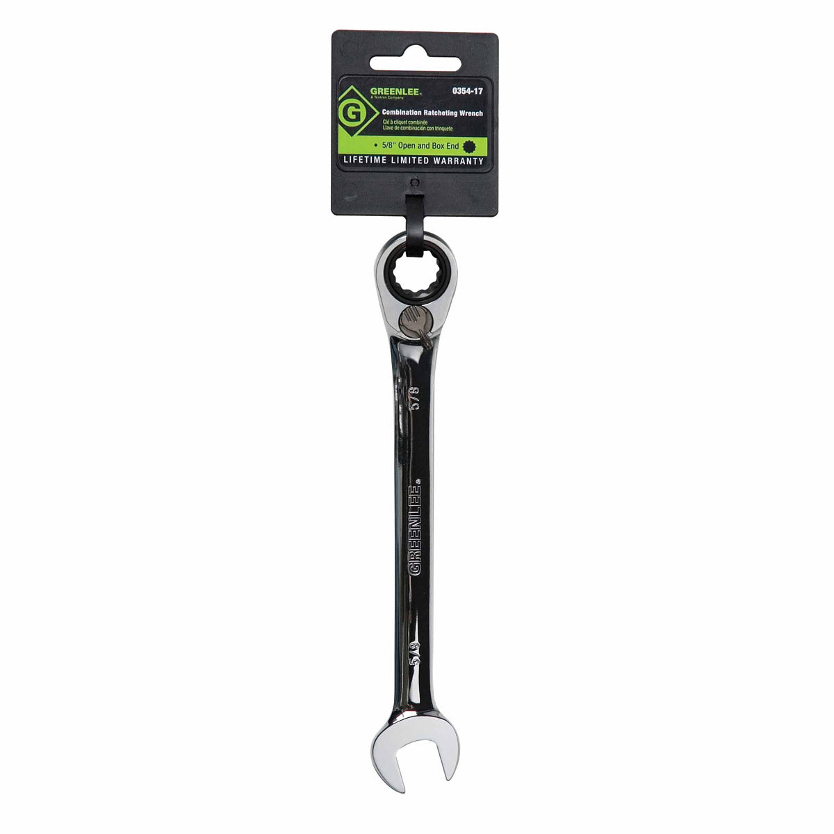 Greenlee 0354-17 Combination Ratcheting Wrench 5/8″ Online Hot Sale