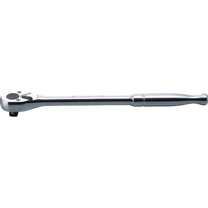 Ko-Ken 3753P-250 3/8 Sq. Dr. Ratchet Handle 24 teeth Long Length 250mm Polished Handle Online Hot Sale