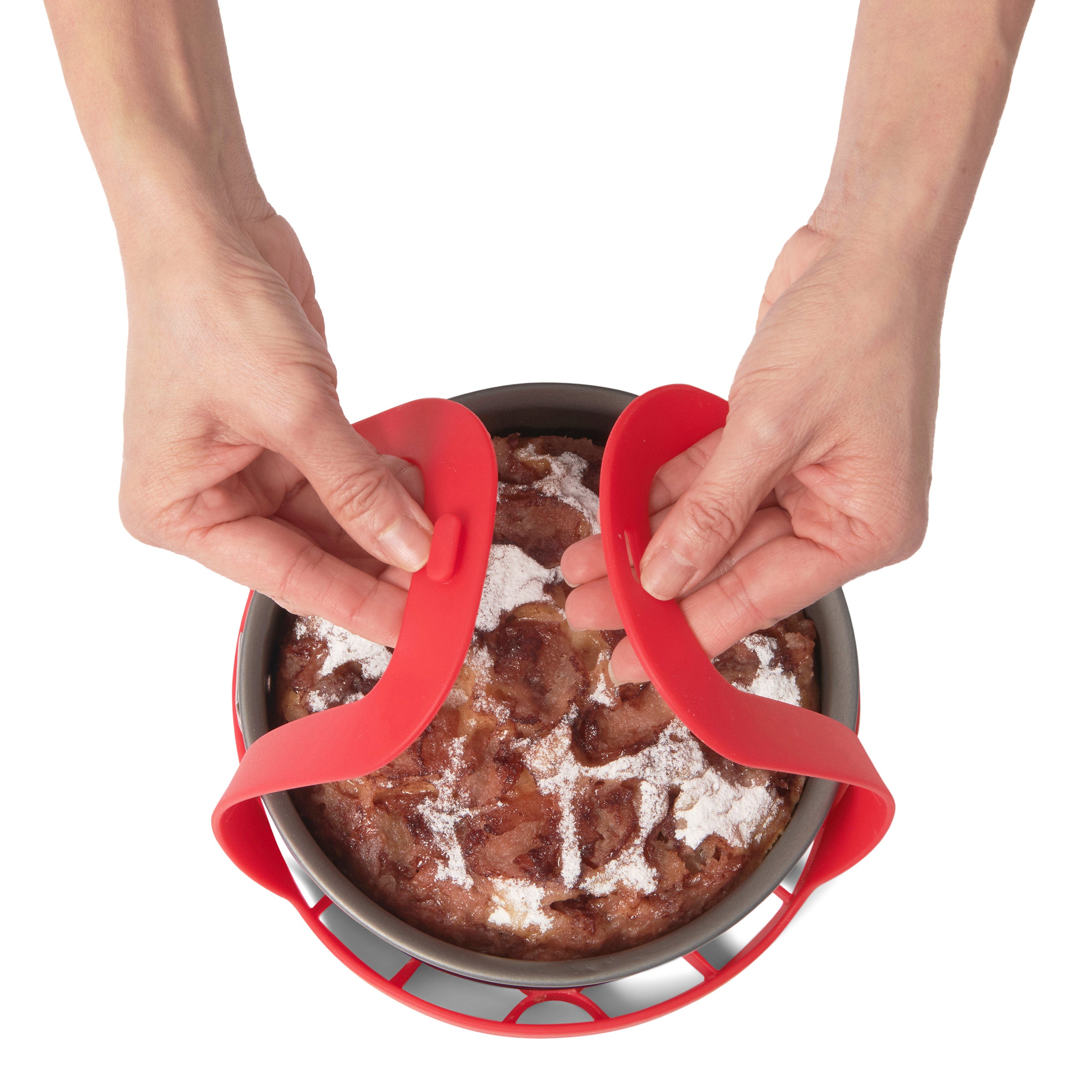 Cuisipro Silicone Cooking & Baking Sling, Red Discount