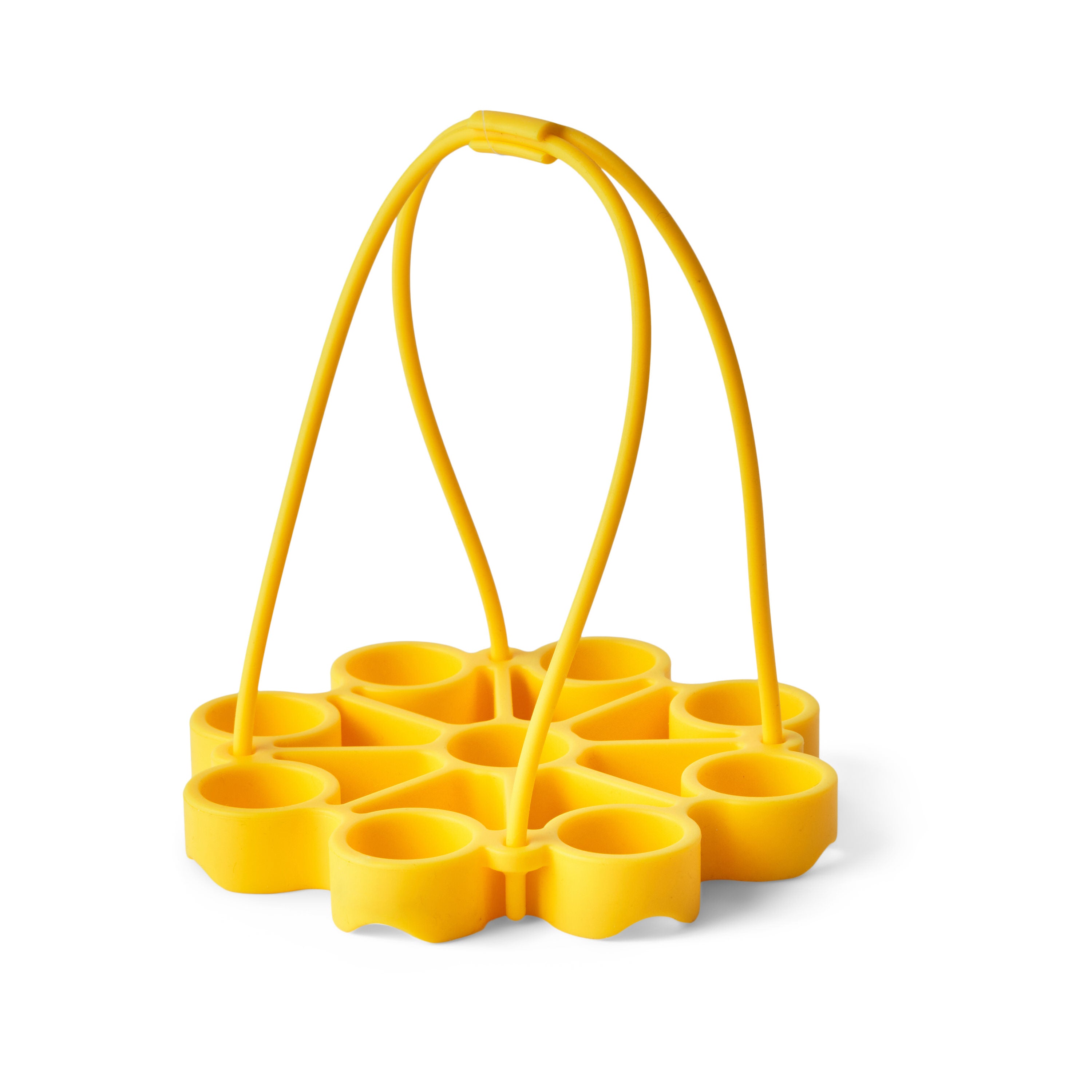 Cuisipro Silicone Egg Rack, Yellow Fashion