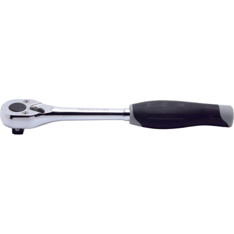 Ko-Ken 3753J 3/8 Sq. Dr. Ratchet Handle 24 teeth Length 200mm Plastic Handle Supply