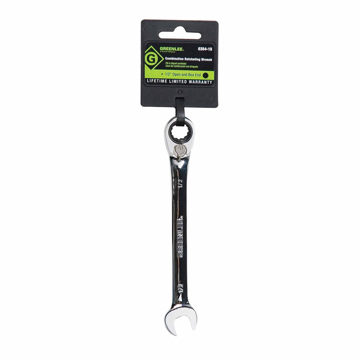 Greenlee 0354-15 Combination Ratcheting Wrench 1/2″ Online Hot Sale