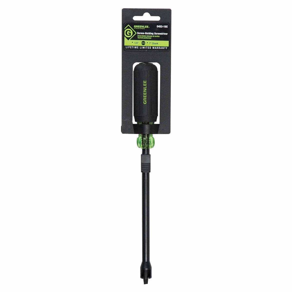 Greenlee 0453-15C Screw-Holding Screwdriver 1/4″ x 7″ Hot on Sale