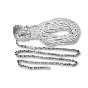 Lewmar Anchor Rode 215′-15′ of 1/4″ Chain  200′ of 1/2″ Rope w/Shackle [69000334] Fashion