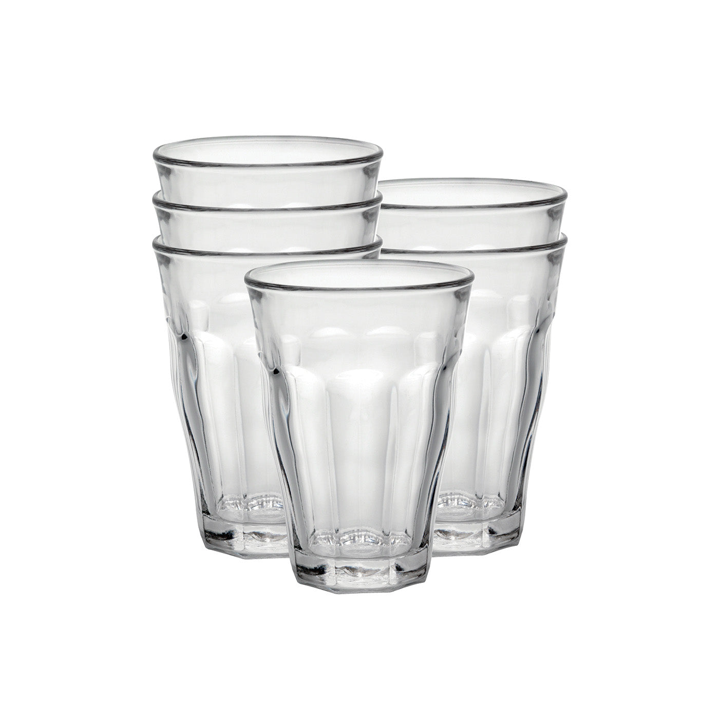 Duralex Picardie Made In France Clear Glass Tumbler, Set of 6 Sale