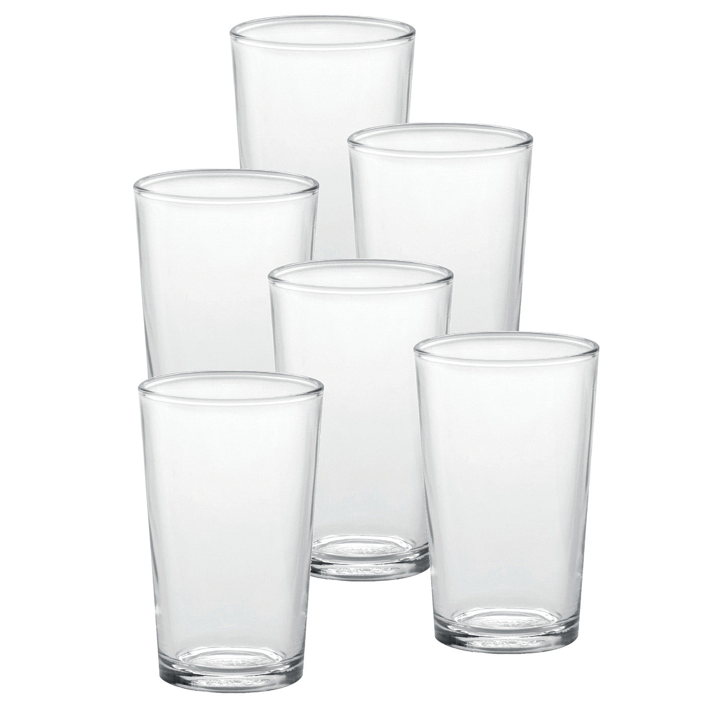 Duralex Unie Made in France Glass Tumbler, Set of 6 Hot on Sale