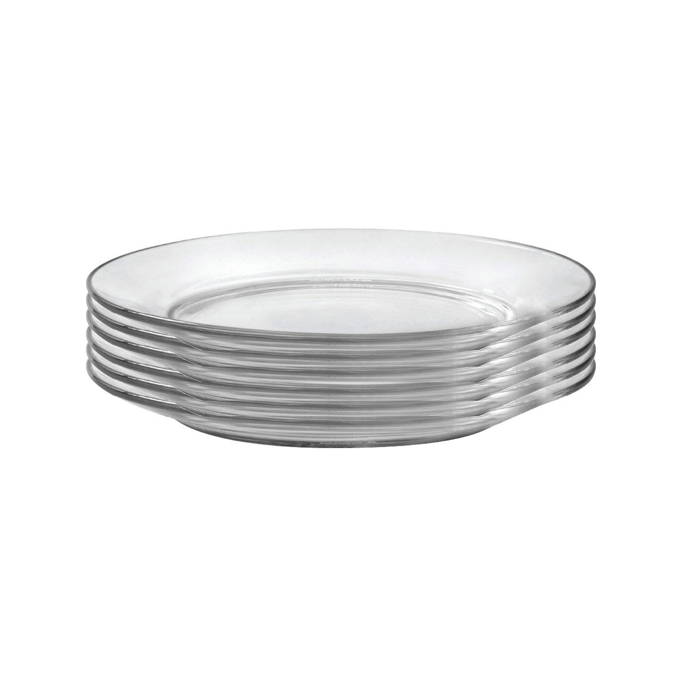 Duralex Lys Clear 9.25 Inch Dinner Plate, Set Of 6 Fashion