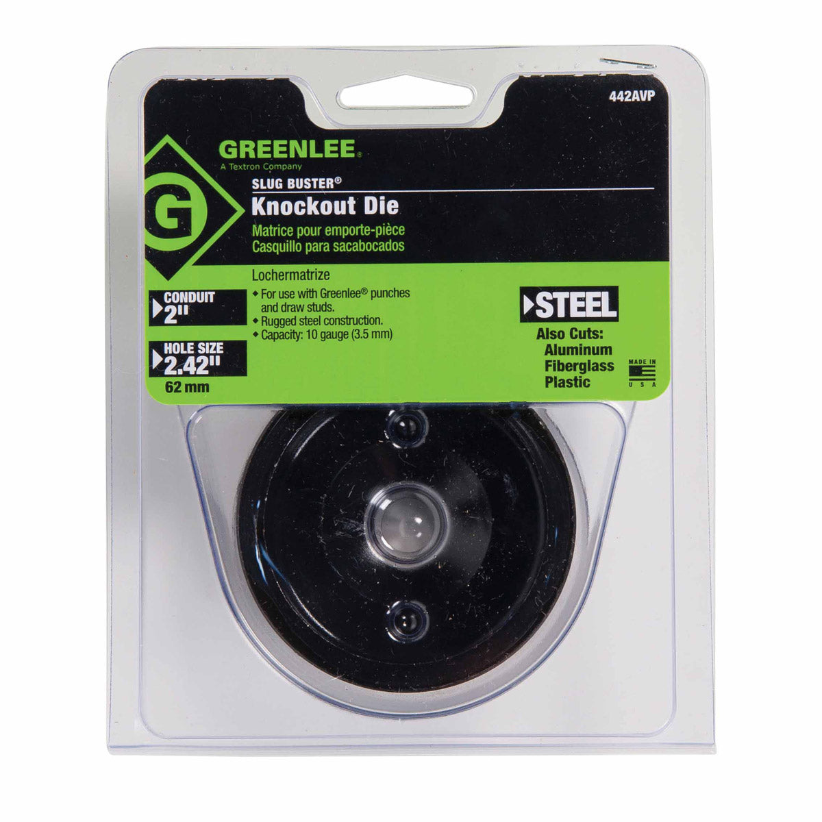 Greenlee 124AVP 3/4″ Conduit-Size Replacement Die Online