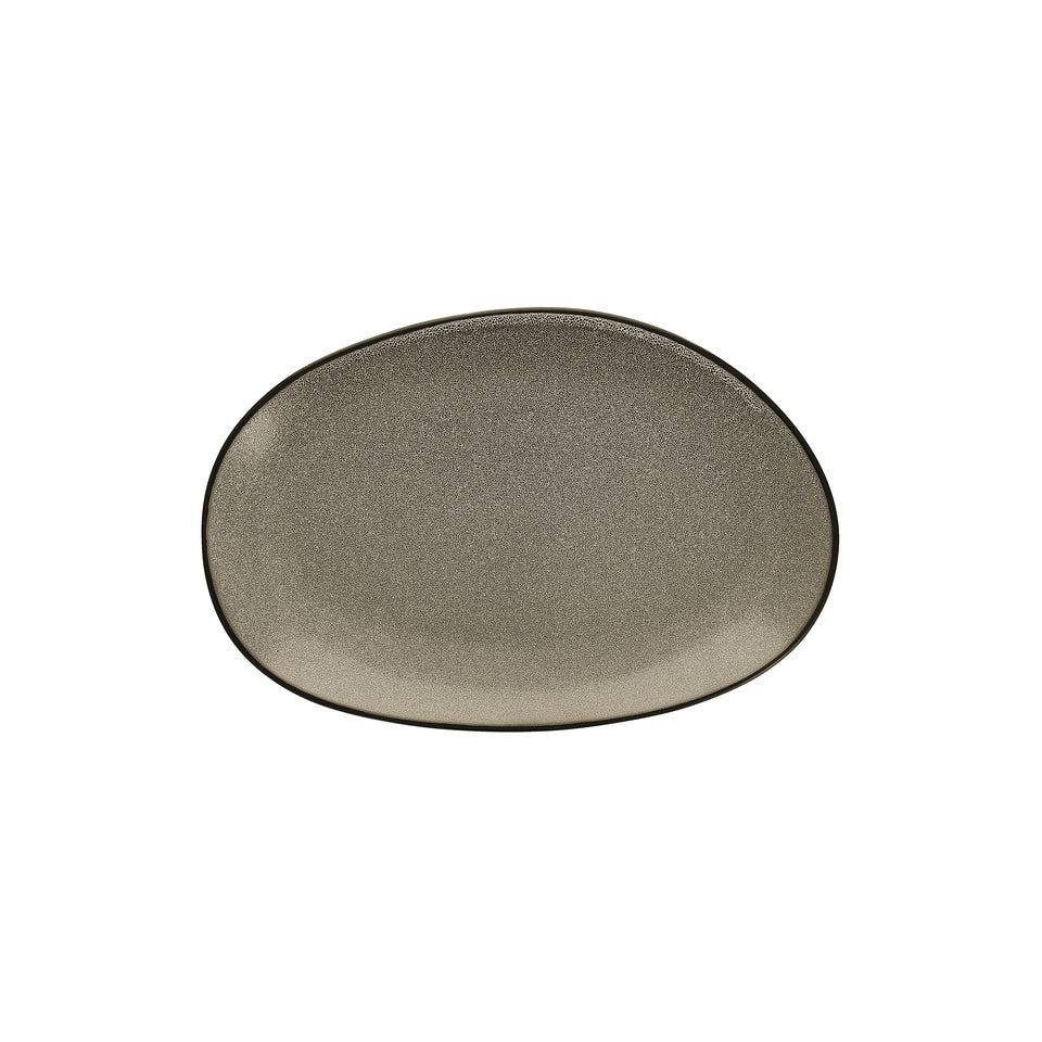 D&V Ston Porcelain Dinnerware Dinner Platter, 14-Inch, Set of 3 Discount