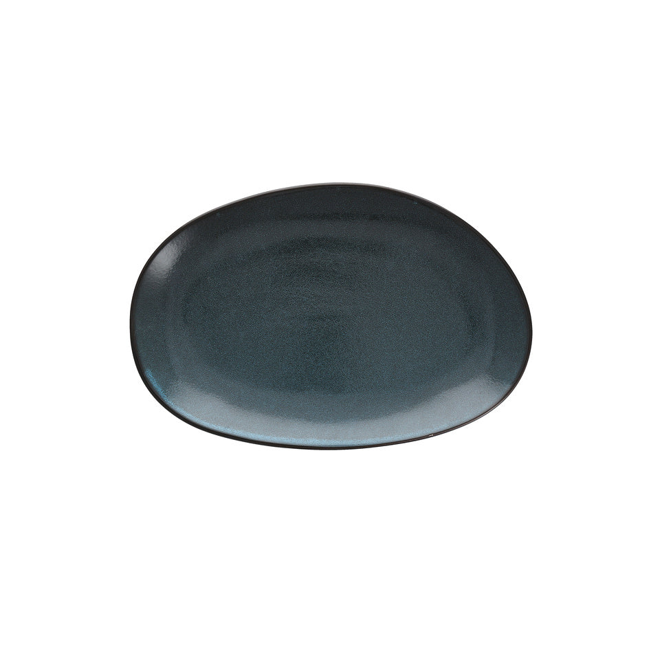 D&V Ston Porcelain Dinnerware Dinner Platter, 14-Inch, Set of 3 Discount
