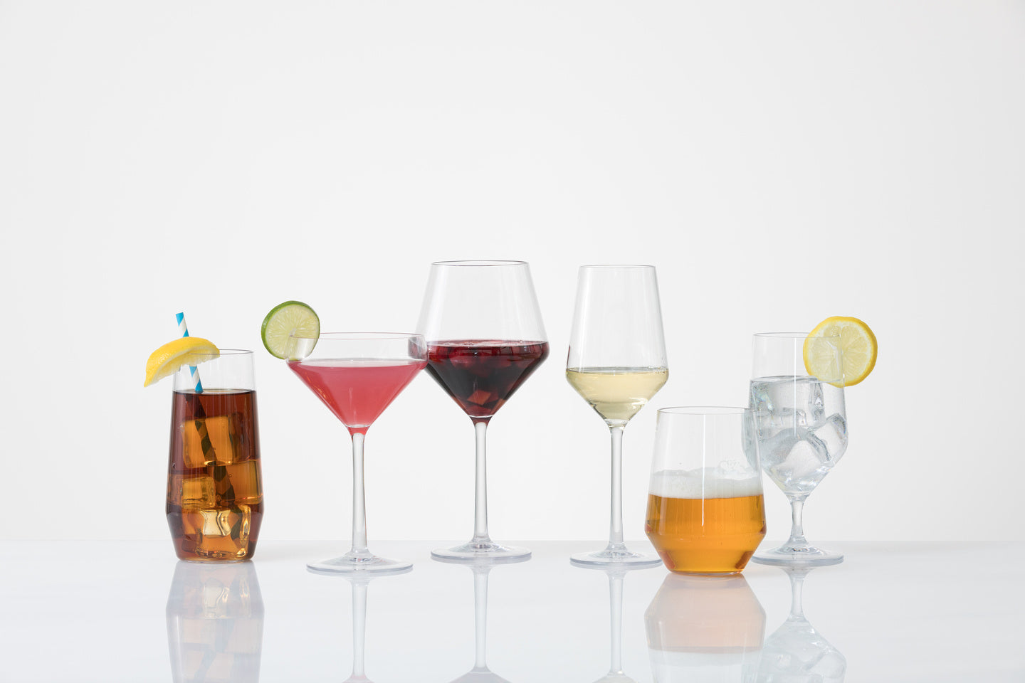 D&V By Fortessa Sole Copolyester Outdoor Drinkware All Purpose Glass, Set of 6 on Sale