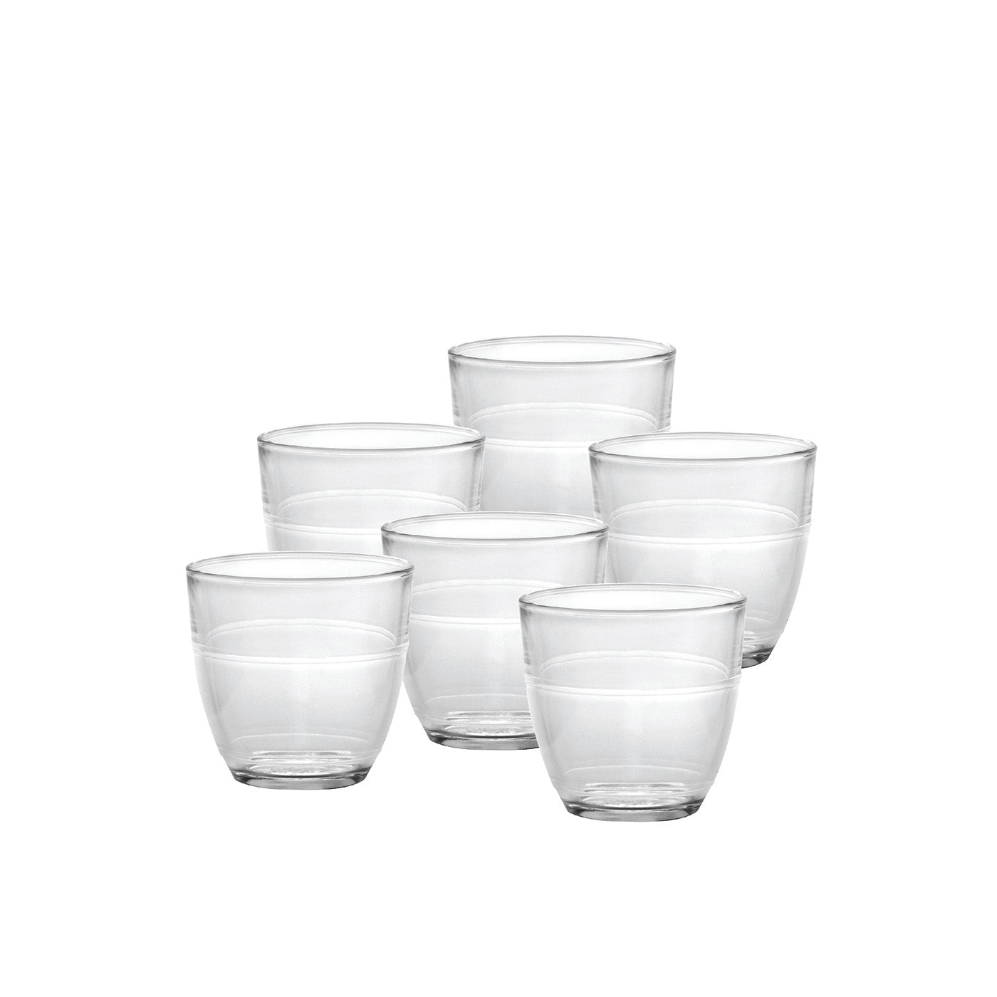 Duralex Gigogne Glass Tumbler, Set of 6, Clear Online Sale