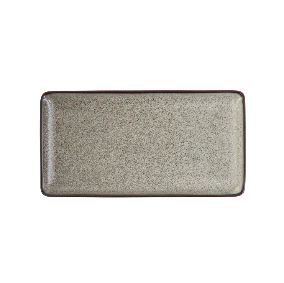 D&V Ston Porcelain Dinnerware Rectangle Tray, 9″ x 4.75″, Set of 6 Fashion
