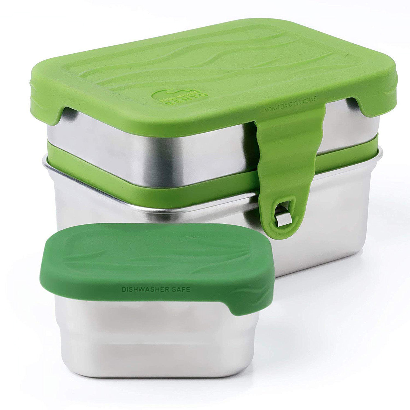 ECOlunchbox Blue Water Bento 3-in-1 Splash Box, Leakproof, Stainless Steel Online