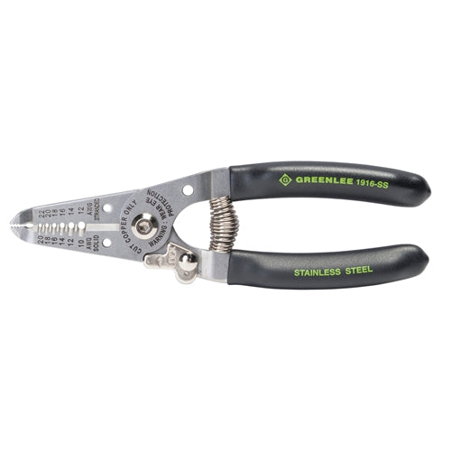 Greenlee 1916-SS Stainless Steel 6″ Wire Stripper/Cutter 10-20 AWG Online now