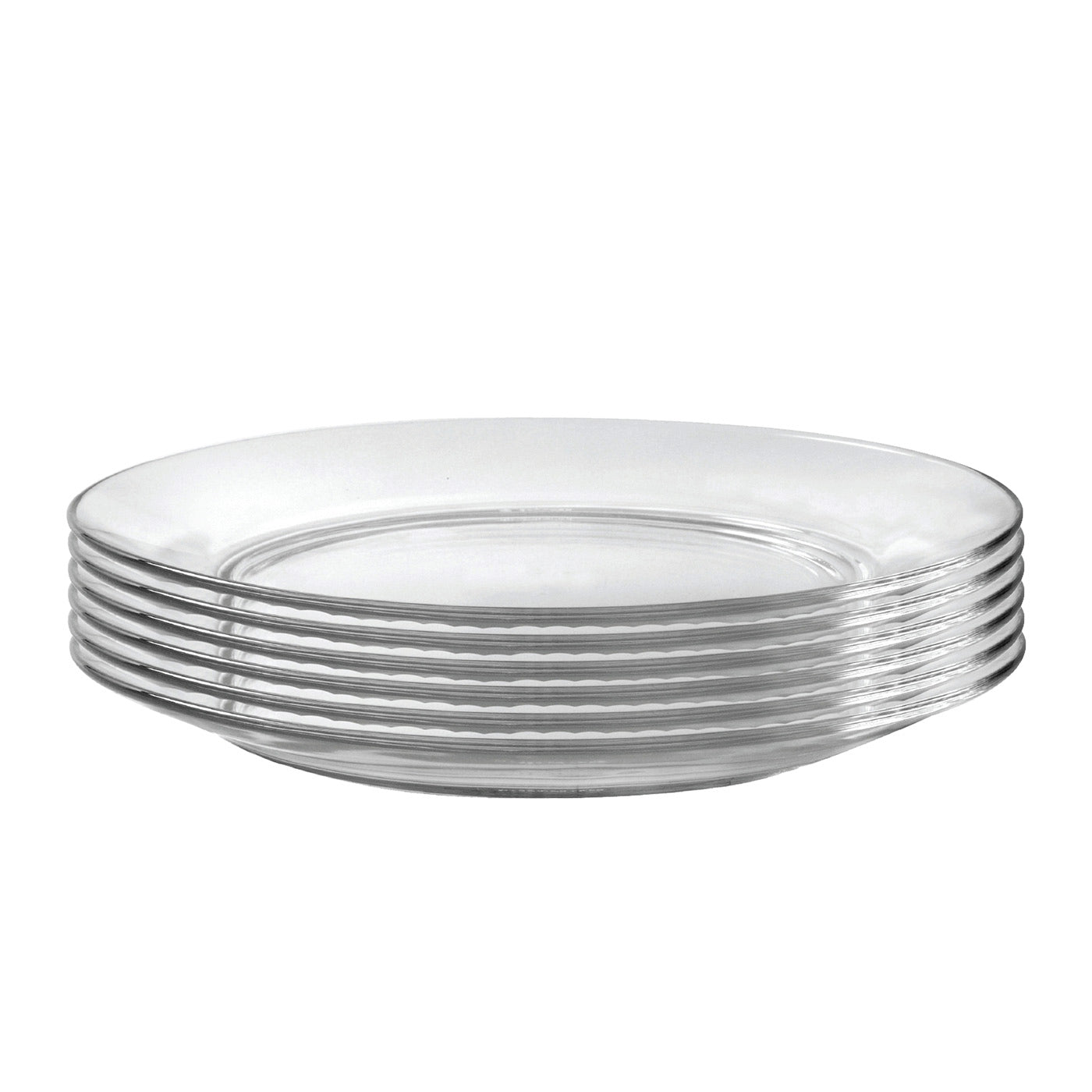Duralex Lys 9 Inch Clear Soup Plate, Set Of 6 Online Hot Sale