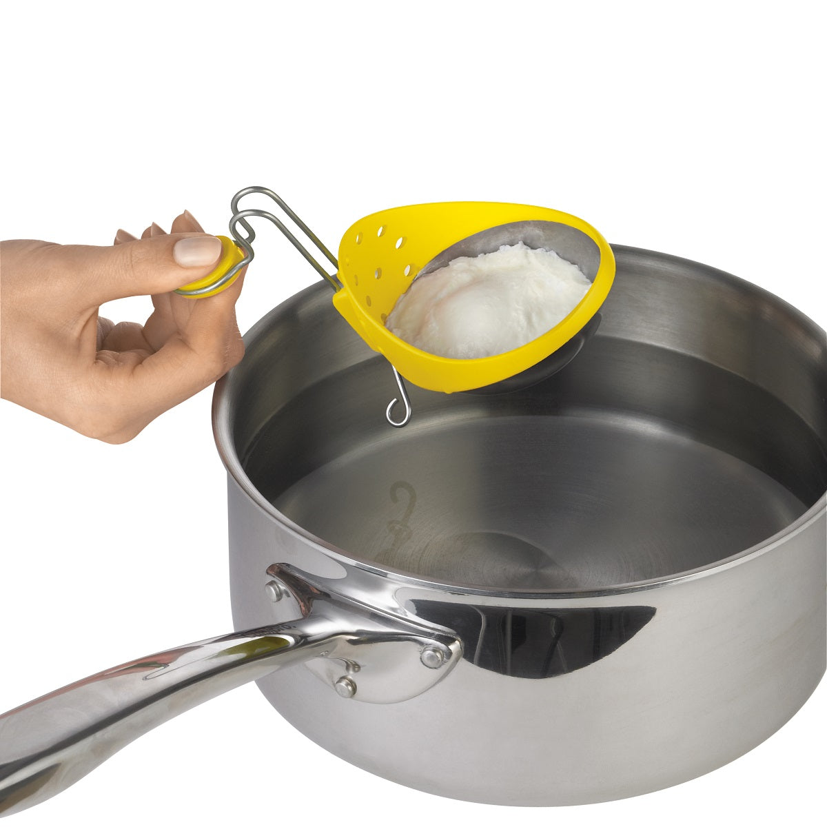 Cuisipro Stainless Steel Egg Poacher Set Of 2 Poachers Online now