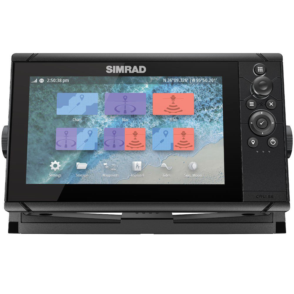 Simrad Cruise 9 US Coastal w/83/200 Transom Mount Transducer [000-14997-001] Online now