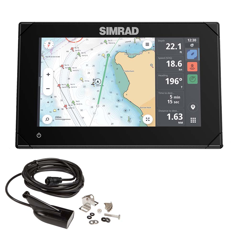 Simrad NSX 3007 7″ Combo Chartplotter  Fishfinder w/HDI Transducer [000-15371-001] Online Hot Sale