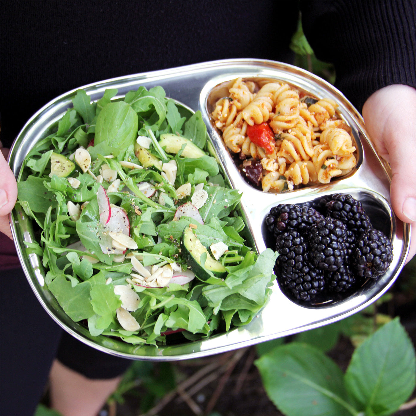 ECOlunchbox Stainless Steel Divided Camping Tray on Sale