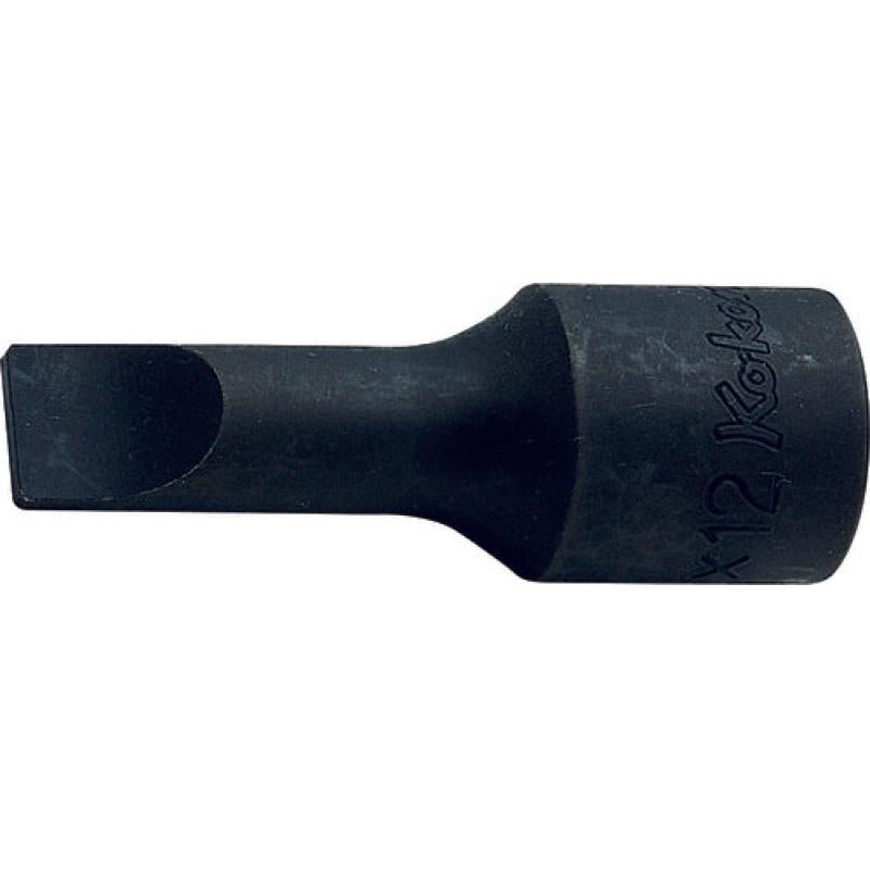 Ko-Ken 4006-12 Bit Socket Slotted 2.0×12 60 MM 1/2 Sq. Drive Fashion