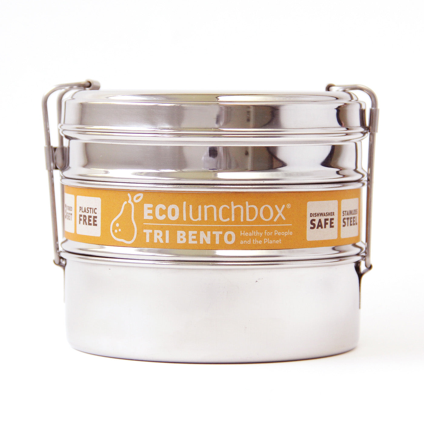 ECOlunchbox Tri Bento Stainless Steel Lunchbox Hot on Sale