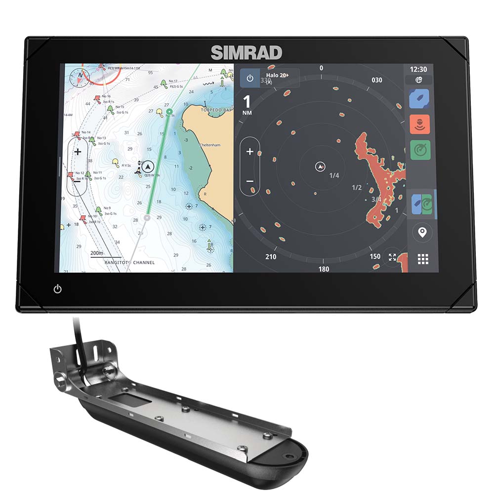 Simrad NSX 3009 9″ Combo Chartplotter  Fishfinder w/Active Imaging 3-in-1 Transducer [000-15366-001] Online now