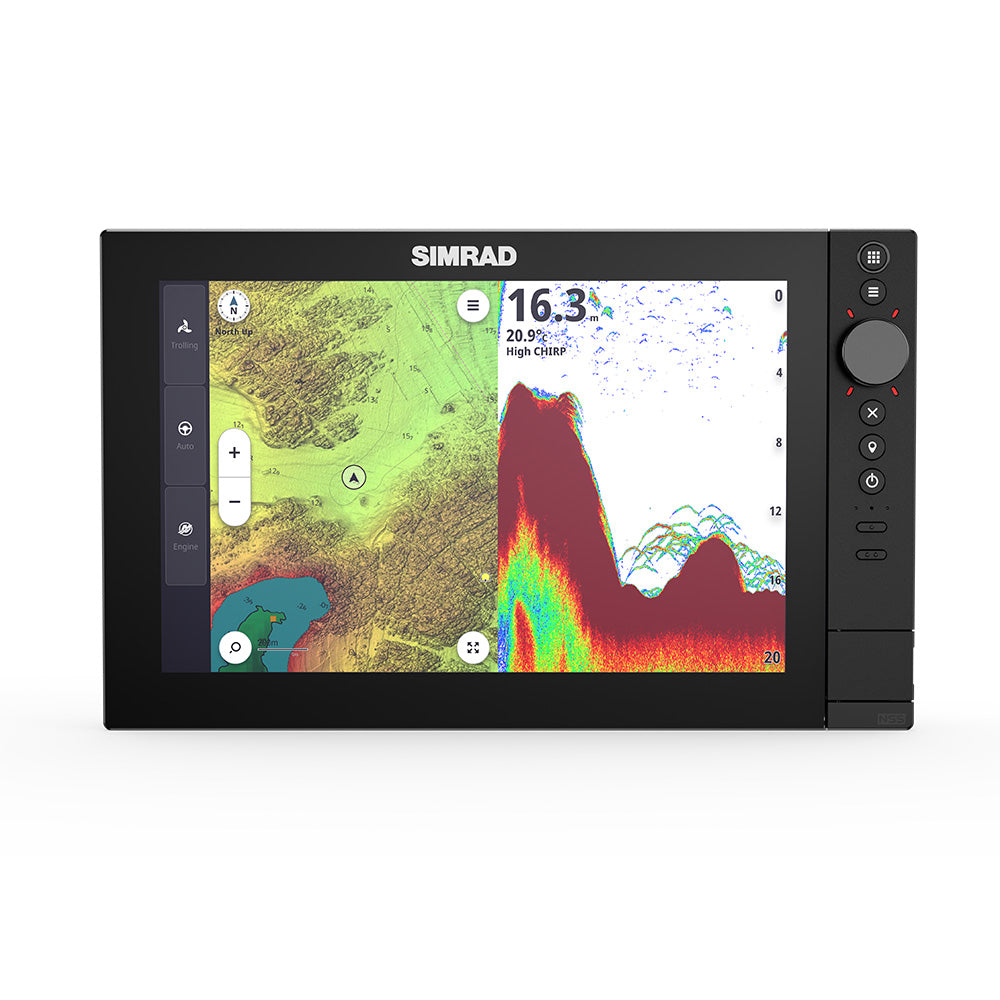 Simrad NSS4-12 12″ Combo w/U.S. C-MAP [000-16015-001] Supply
