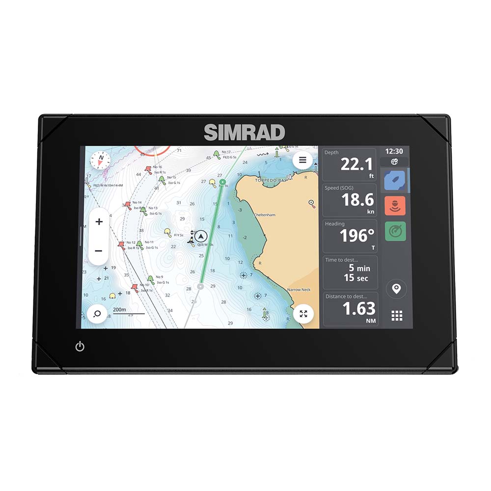Simrad NSX 3007 7″ Combo Chartplotter  Fishfinder – Display Only – No Transducer [000-15214-001] on Sale