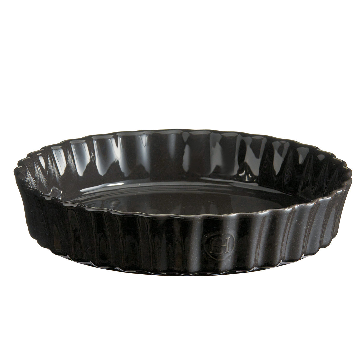 Emile Henry 9.5 Inch Deep Tart Dish, Charcoal Hot on Sale