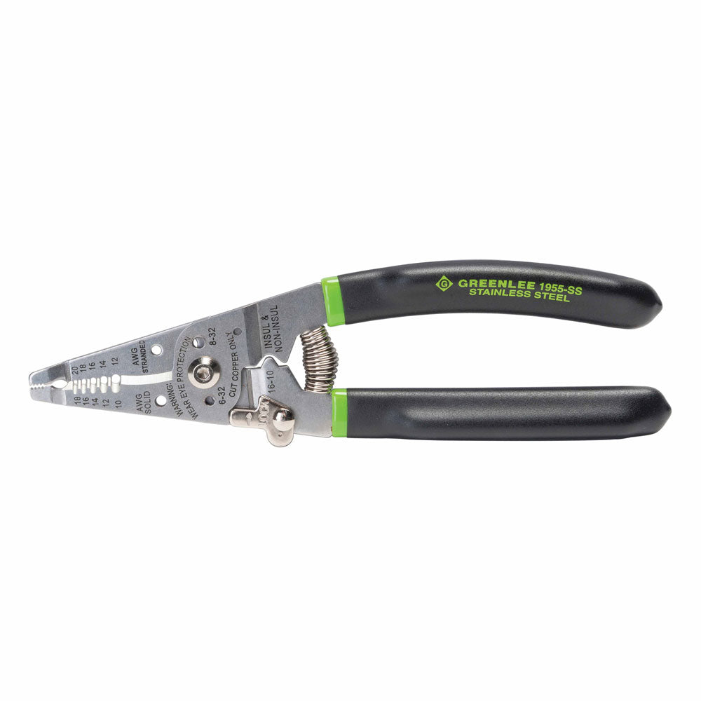 Greenlee 1955-SS SS Wire Stripper Pro, 10 – 18 AWG Hot on Sale
