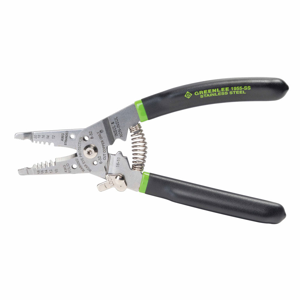 Greenlee 1955-SS SS Wire Stripper Pro, 10 – 18 AWG Hot on Sale