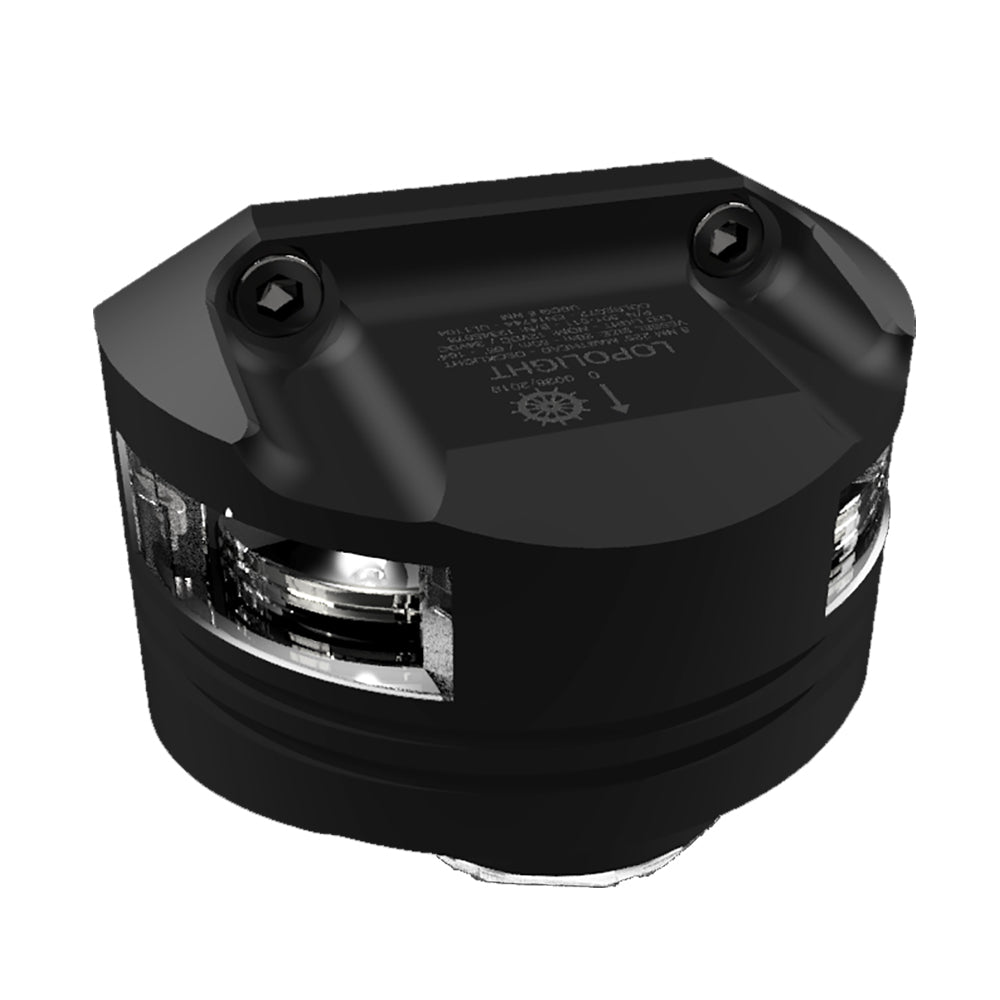 Lopolight Series 301-011 – Masthead Light w/Deck Light – 5NM – Vertical Mount – White – Black Housing [301-011DLX-B-15M] Online Sale