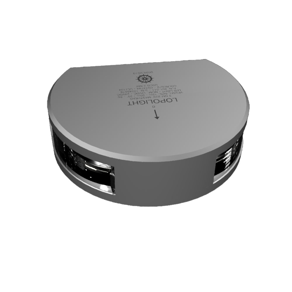 Lopolight Series 201-011 – Masthead Light – 3NM – Vertical Mount – White – Silver Housing [201-011] on Sale