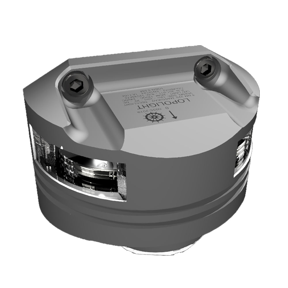 Lopolight Series 201-011 – Masthead Light w/Deck Light – 3NM – Vertical Mount – White – Silver Housing [201-011DLX-15M] Sale