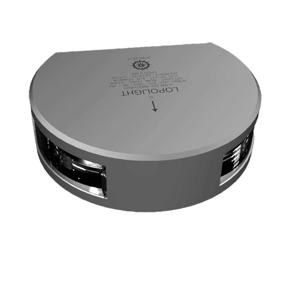Lopolight Series 301-011 – Masthead Light – 5NM – Horizontal Mount – White – Silver Housing [301-011] Online Sale