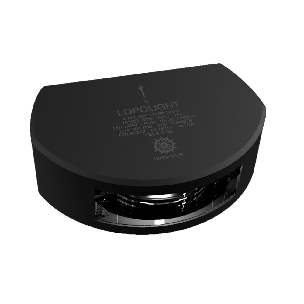 Lopolight Series 301-006 – Stern Light w/Deck Light – 2NM – Vertical Mount – White – Black Housing – 6M Cable [301-006-B-6M] Online Hot Sale