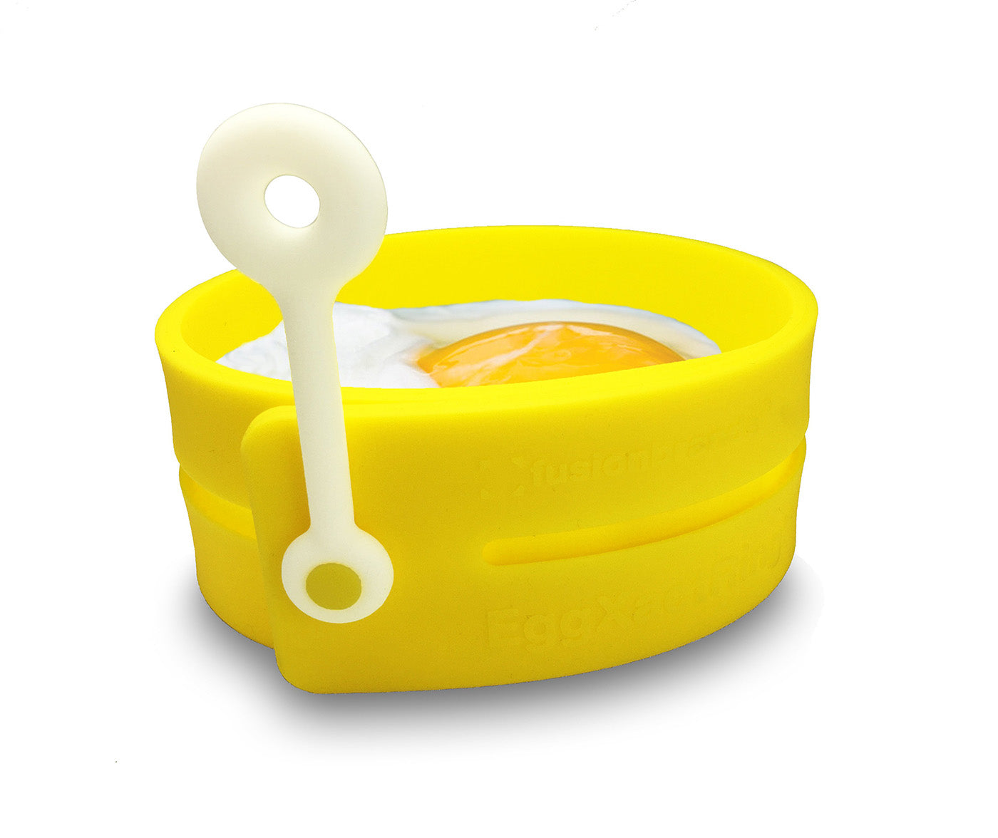 Fusionbrands EggXactRing Adjustible Silicone Egg Ring, Yellow Online