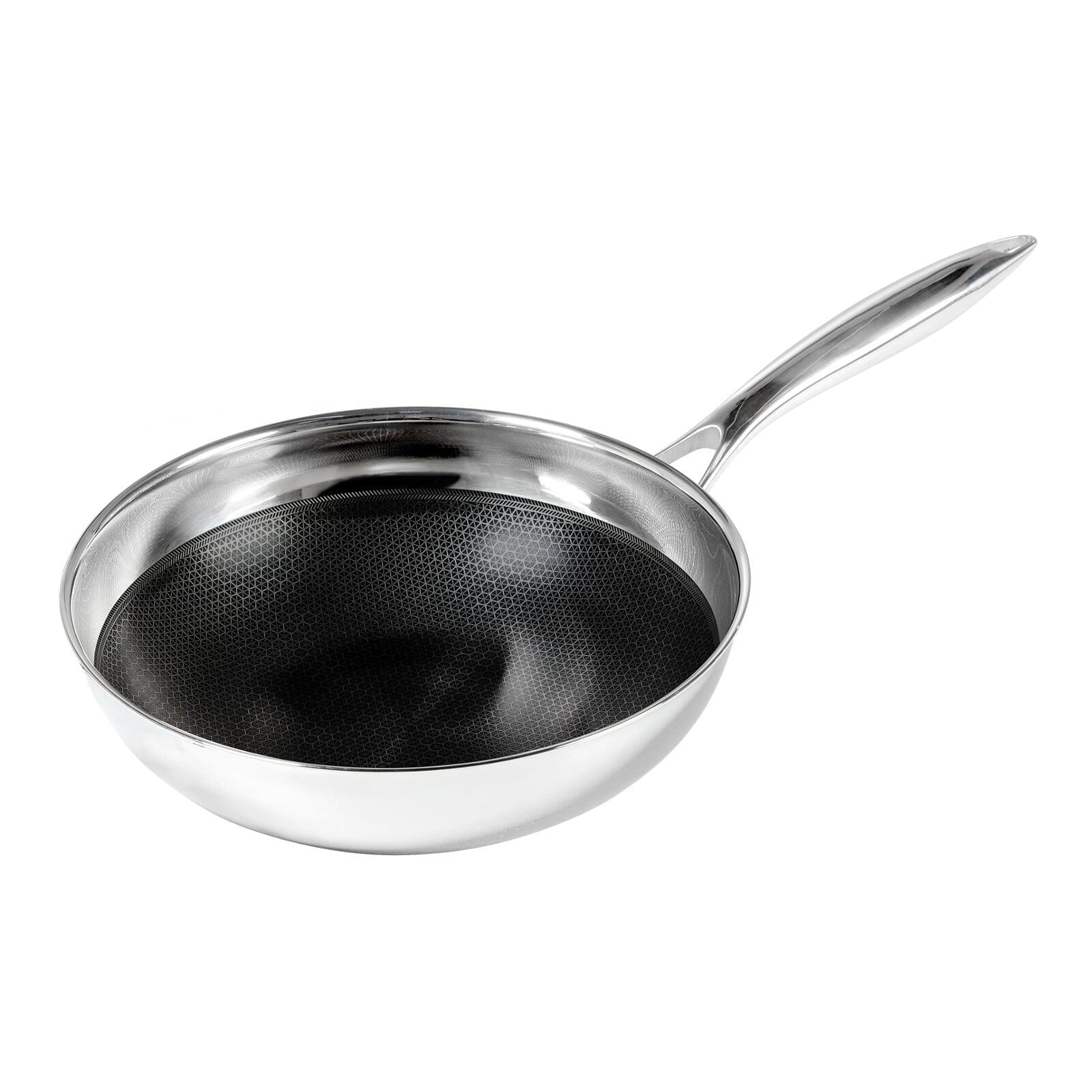 Frieling Black Cube 9-1/2 Inch 2.5 Quart Stainless/Nonstick Hybrid Chef’s Pan Hot on Sale