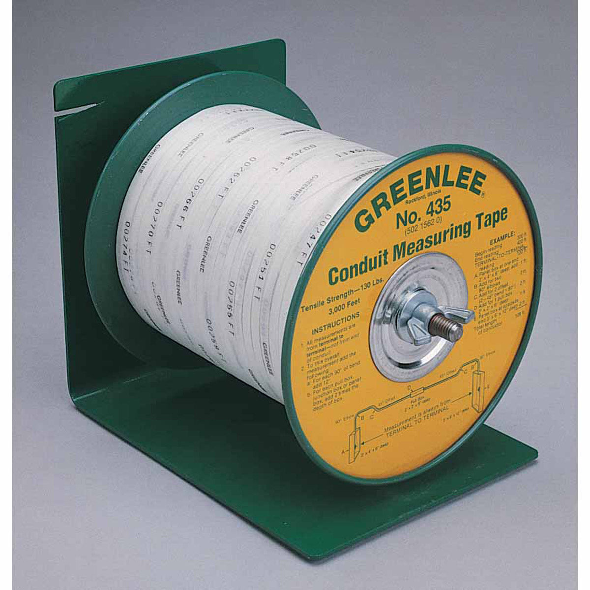 Greenlee 434 Pay-Out Dispenser for 435 Conduit Measuring Tape Hot on Sale
