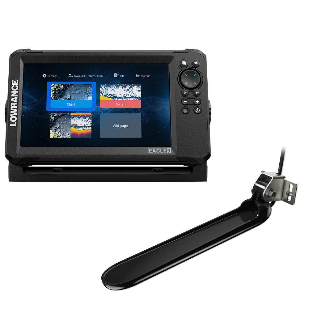 Lowrance Eagle 9 w/TripleShot Transducer  Inland Charts [000-16126-001] Online