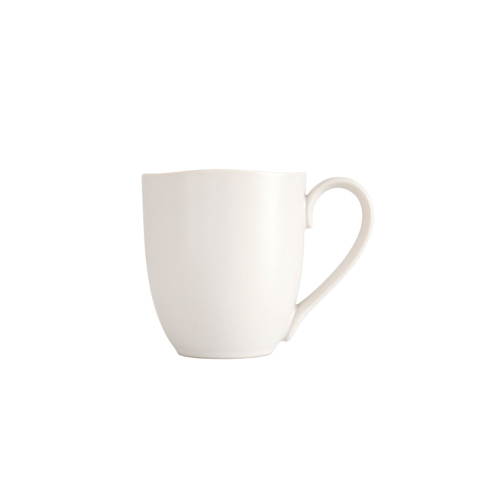 Fortessa Vitraluxe Dinnerware Heirloom Tapered Mug, 11.5 ounce, Set of 4 on Sale