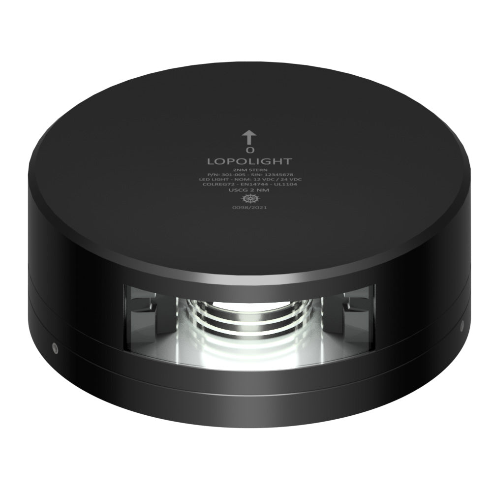 Lopolight Stern Light – 2NM – Black Housing w/FB Base [301-005-FB-B] Hot on Sale