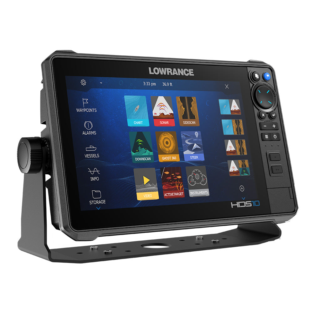 Lowrance HDS PRO 10 – w/ Preloaded C-MAP DISCOVER OnBoard  Active Imaging HD Transducer [000-15984-001] Online now