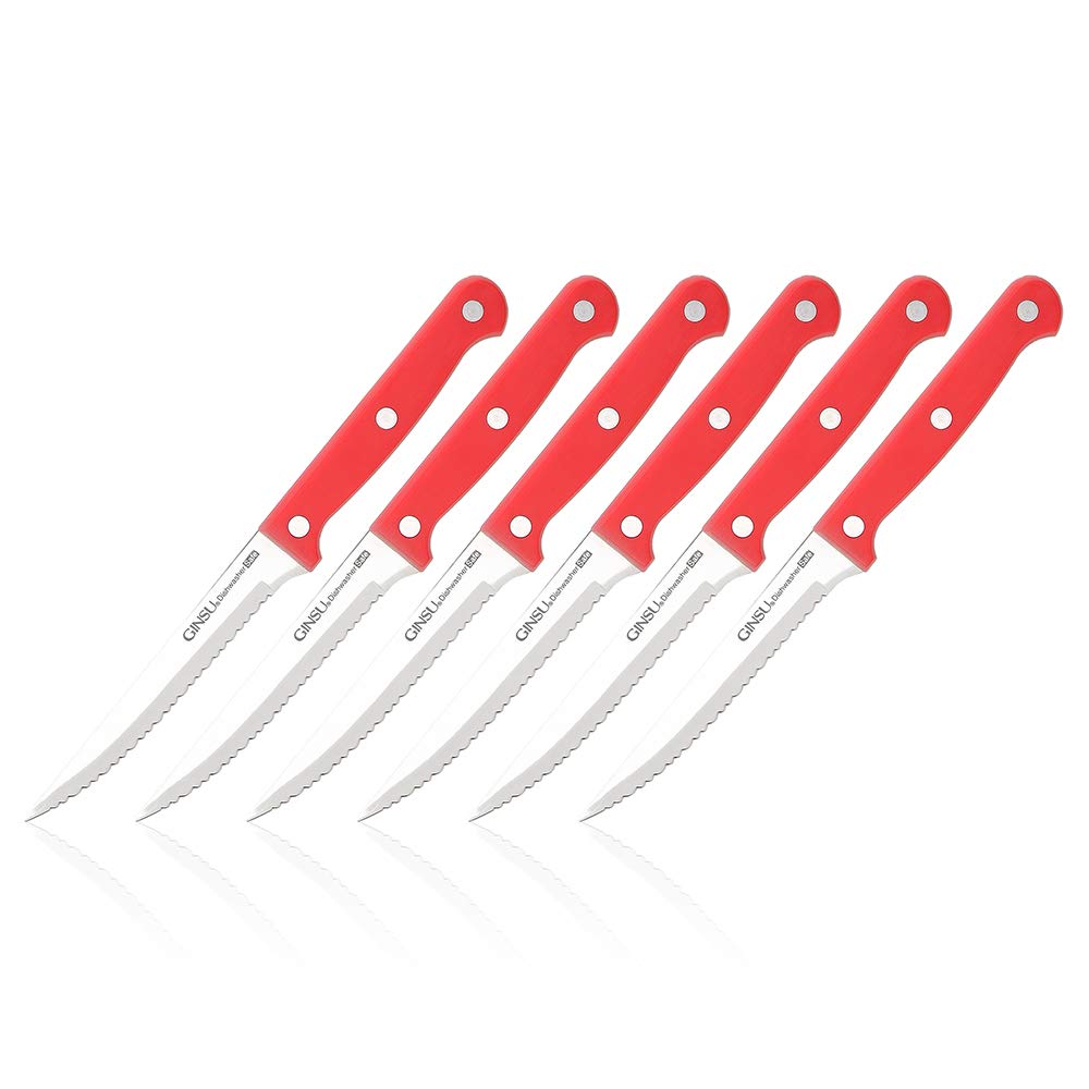 Ginsu Essential Dishwasher Safe 6 Piece Steak Knife Set Discount
