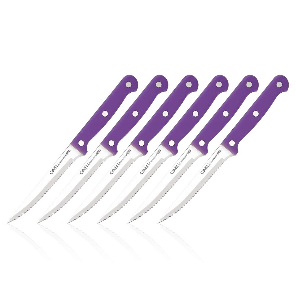 Ginsu Essential Dishwasher Safe 6 Piece Steak Knife Set Discount