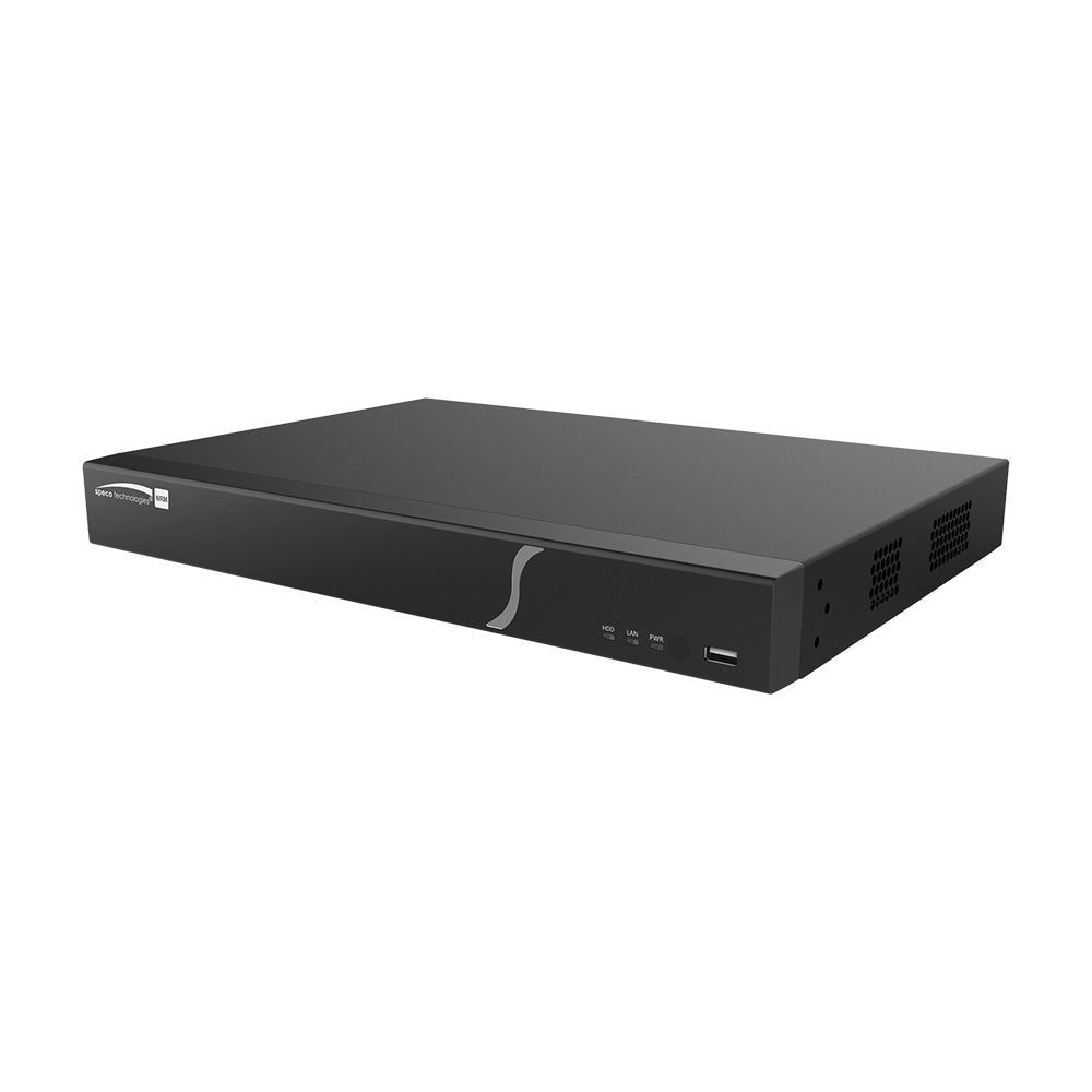 Speco 8 Channel 4K Recorder w/Smart Analytics – 8 Built-In POE Ports [N8NRM2TB] Hot on Sale