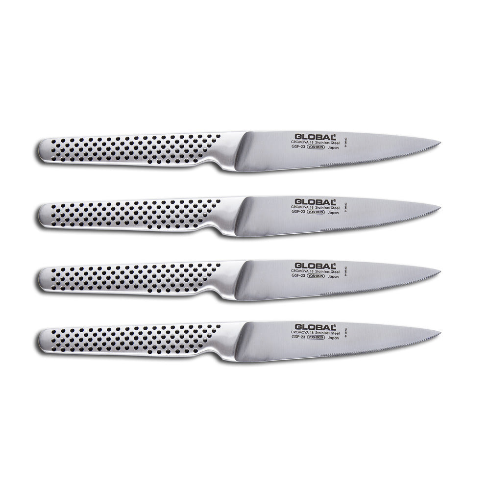 Global GSF-4023 4 Piece Steak Knife Set Fashion