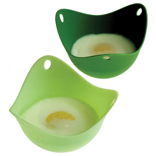 Fusionbrands Poachpod Silicone Egg Poacher Set Of 2 Sale